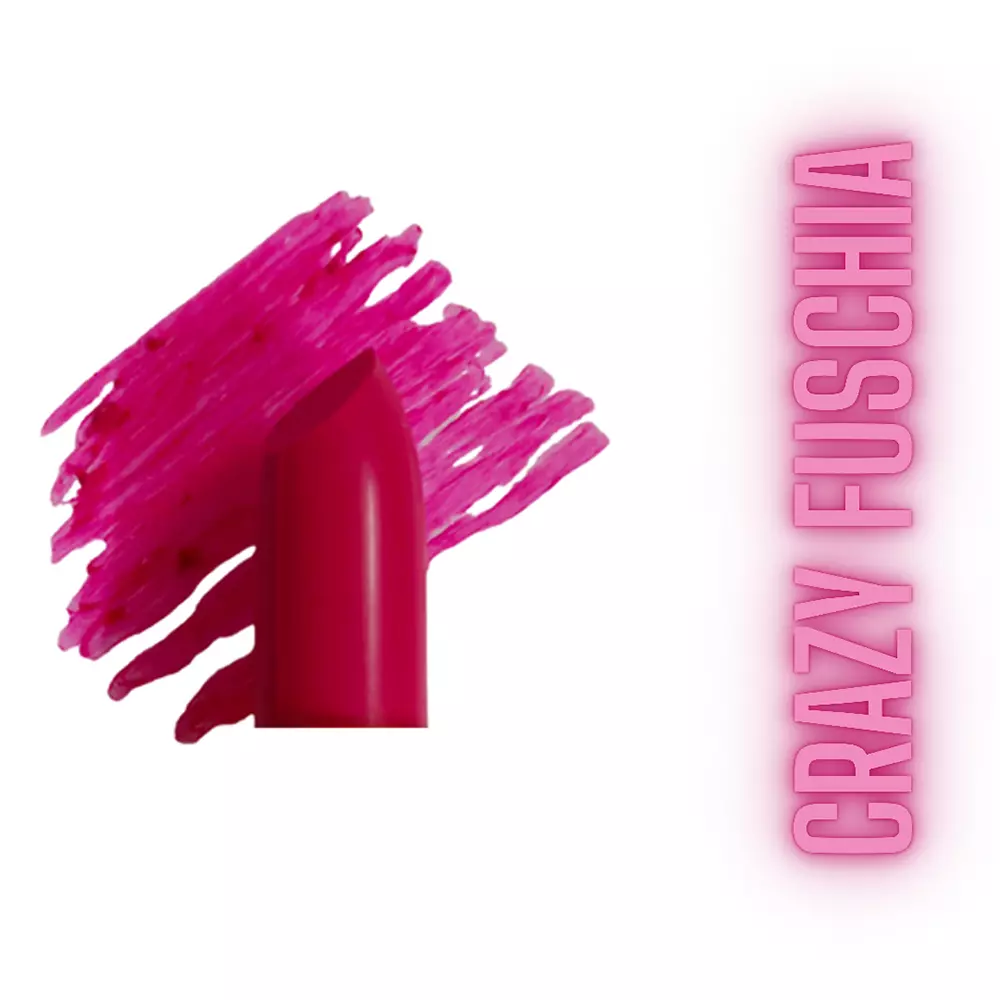 Crazy Fuchsia Lipstick